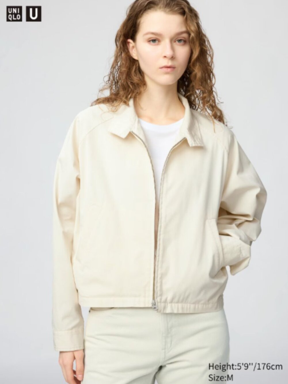 NWT Uniqlo U Cotton Blend Short Blouson